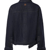 Camicia drappeggiata in denim S359Y1DX19 5380 LOEWE 