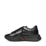 Sneaker Nemesis 2 Triple in pelle NEMESIS2 TRIPLE CROCKNERO GIULIANO GALIANO 