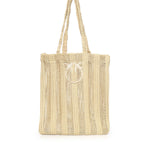 Borsa shopper media Easy Tote Bag in rafia 106728 A39YC39 PINKO 