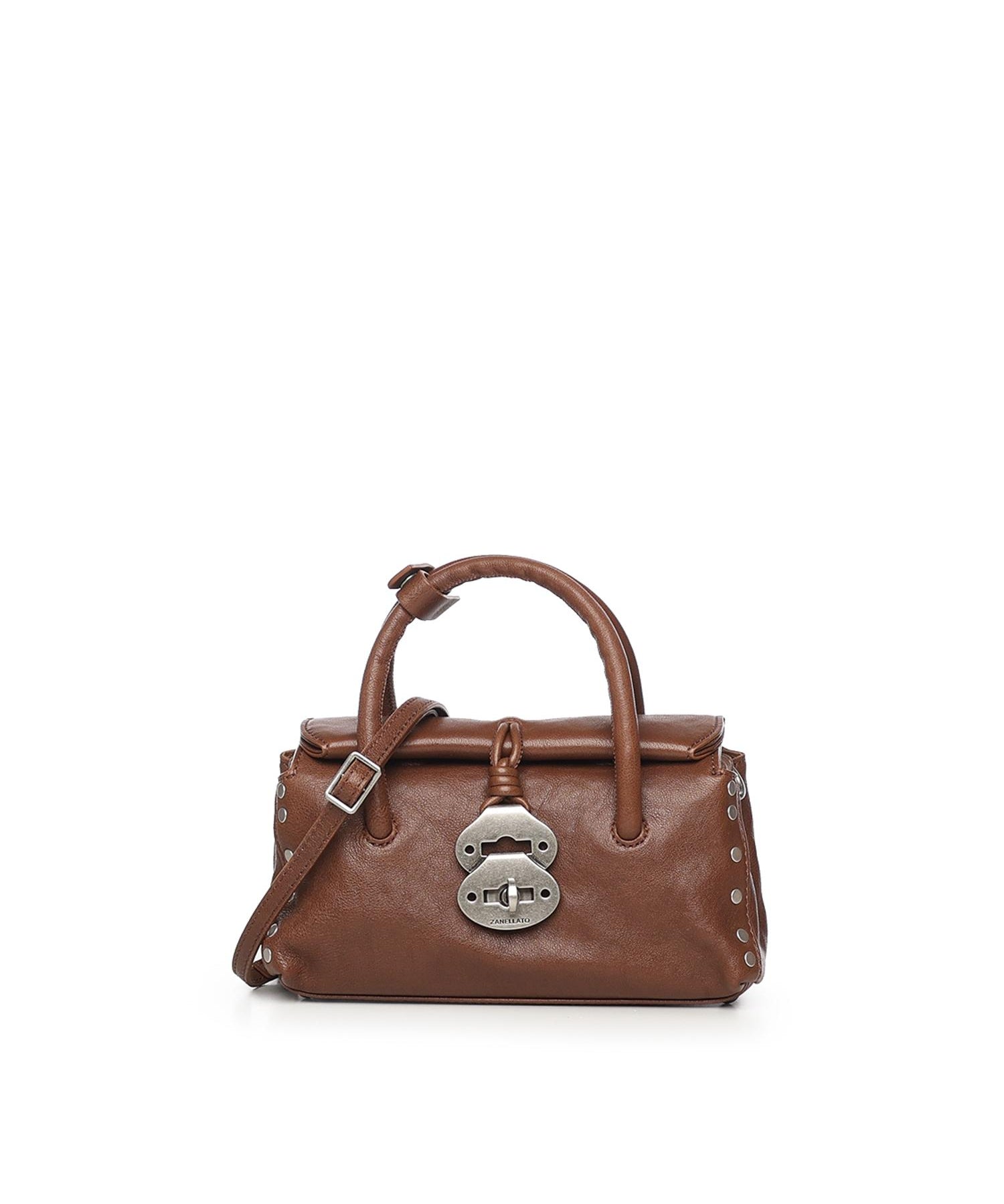 Borsa Dotta Baby in pelle<BR/> 068750 2100000Z1152 ZANELLATO 