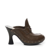 Clog Potter in pelle 8107177 C1173 BURBERRY 