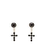 Orecchini pendenti con croci in strass WEQ4S3 W1111N0011 DOLCE & GABBANA 