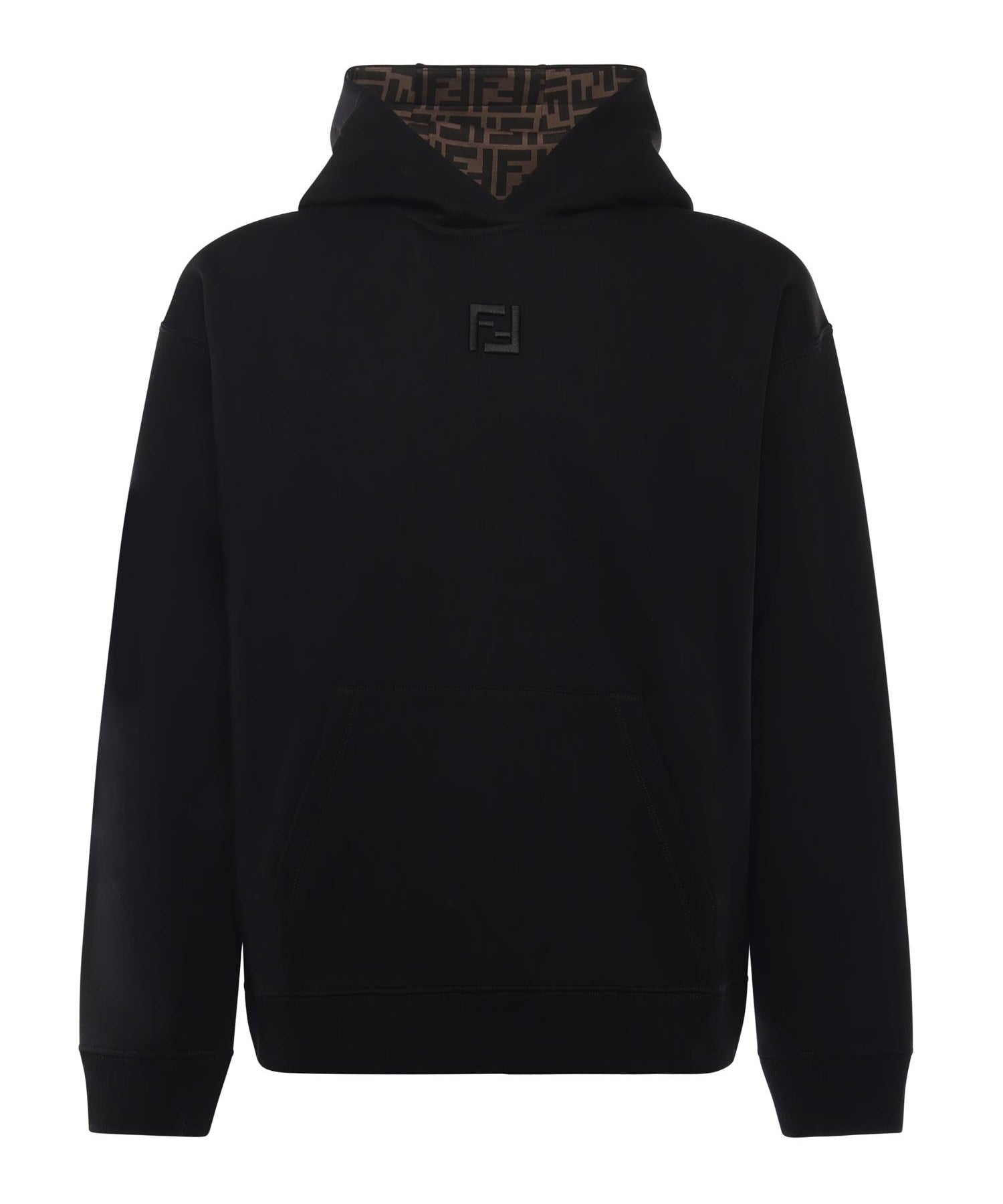 Felpa in cotone con logo FY1143 ATL9F0QA1 FENDI 