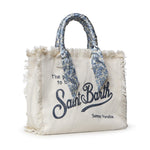 Borsa Vanity in canvas con twill removibile VANI045 09243L MC2 SAINT BARTH 