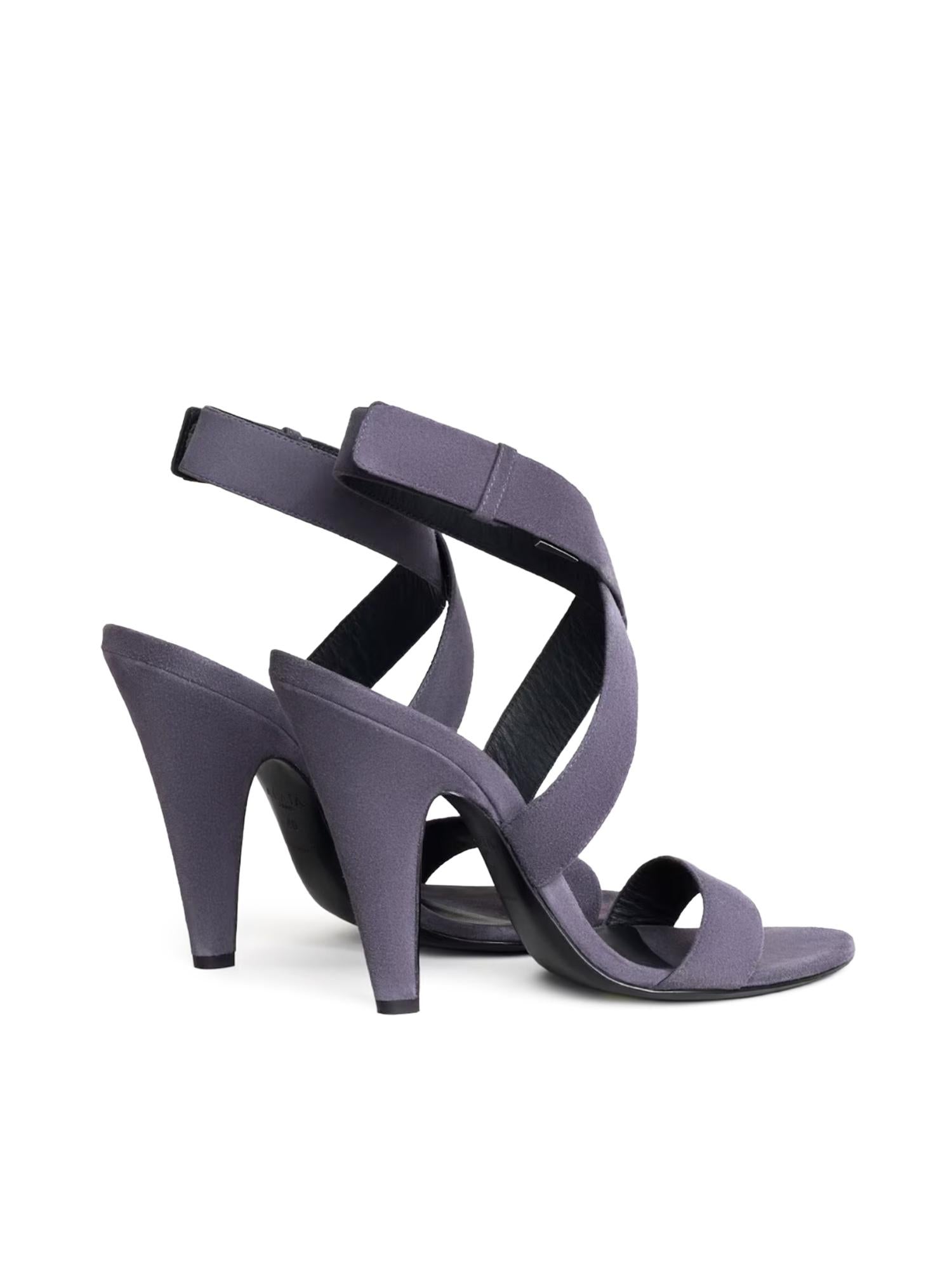 Sandali Cone in pelle scamosciata AA3S2017I117 U16 ALAIA 
