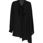 Blusa-sciarpa in georgette di seta 839280 TIN131000 BALENCIAGA 