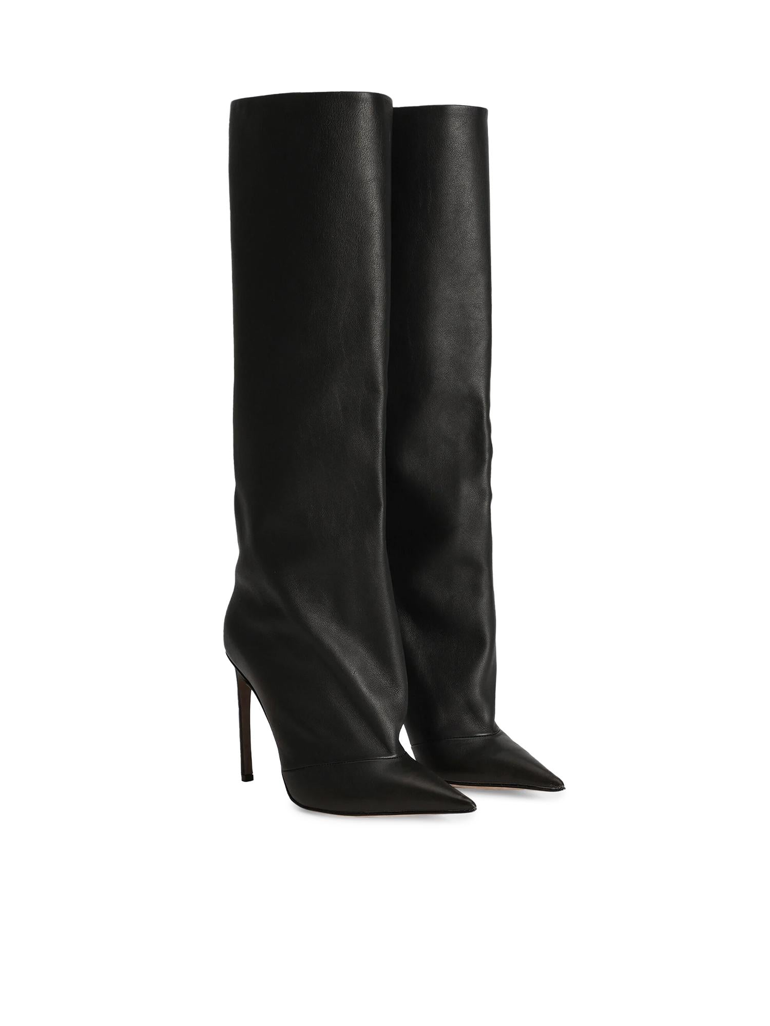 Stivale Devotion in pelle CU1223 AO83180999 DOLCE & GABBANA 