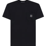 T-shirt con patch Compass L1S152100032 S0057V0020 STONE ISLAND 