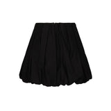 Minigonna balloon in popeline 105183 A2LDZ99 PINKO 