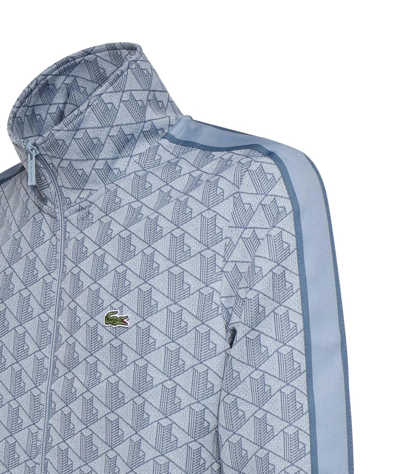 Giacca in jacquard con monogramma SH1368 1QI LACOSTE 