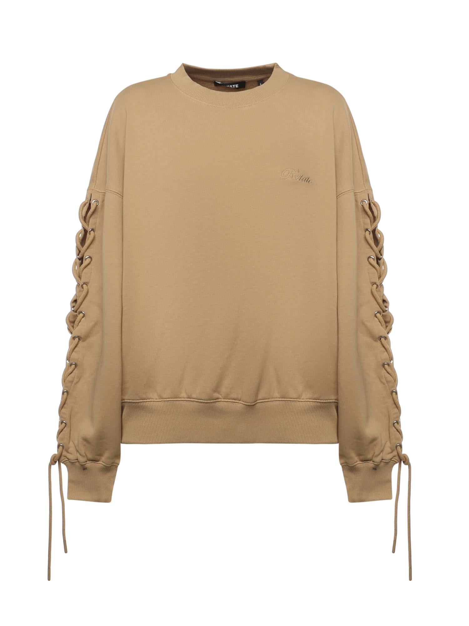 Maglia con lacci in cotone 115468 654 ROTATE 