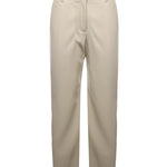 Pantaloni balloon effetto pelle soft touch 105371 A2P4C03 PINKO 