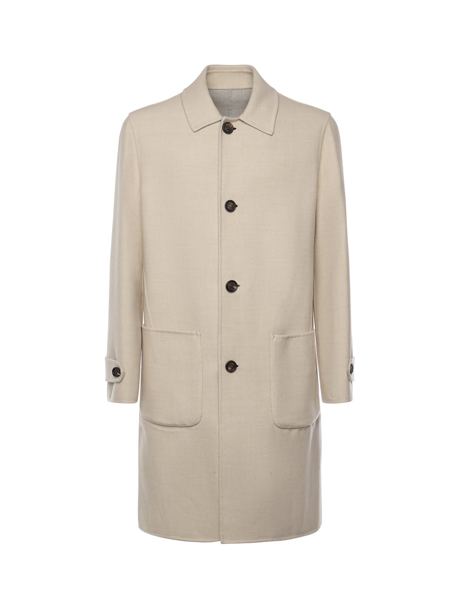 Cappotto reversibile in lana L75CAPG01TES0H229 02N-13 ELEVENTY 