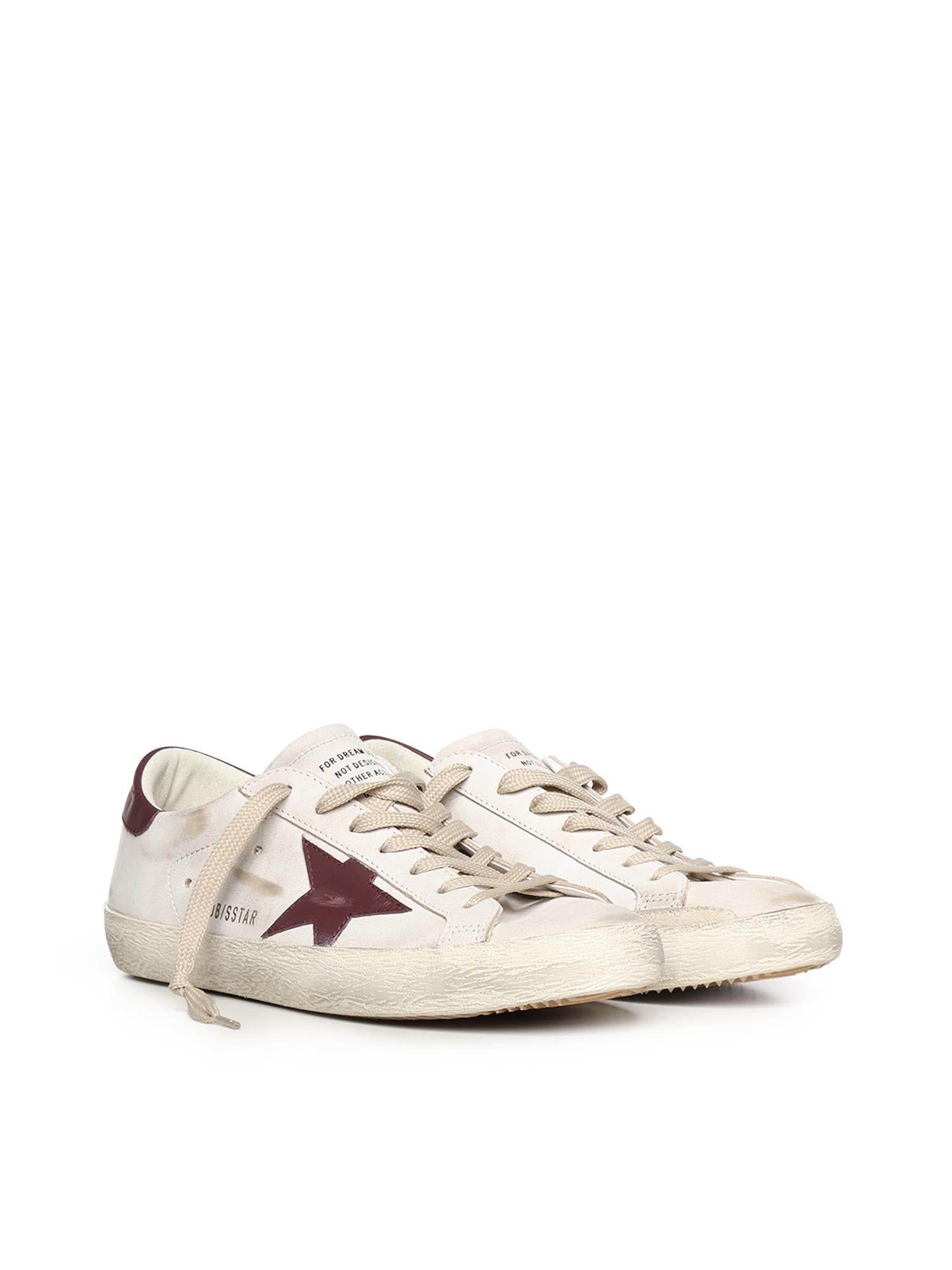 Sneaker Super-Star in pelle GMF00101 F00811410350 GOLDEN GOOSE 