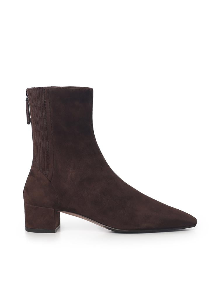 Stivaletti Saint Honore in suede SHOMIDB8 SUEESP AQUAZZURA 