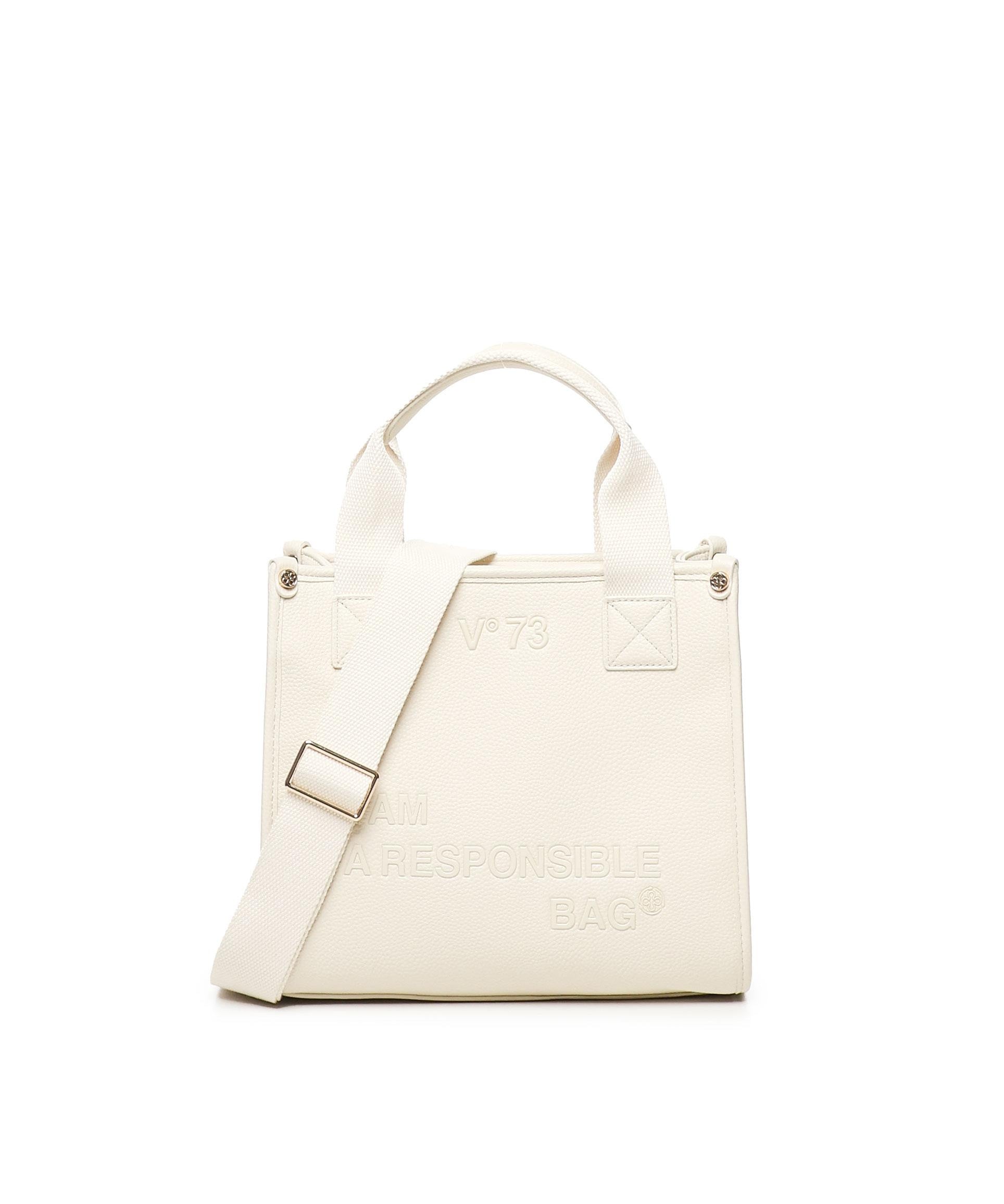 Borsa shopping responsability Now 73BS8F301 RESPONSIBILITY NOWOFF WHITE V° 73 