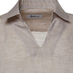 Polo Atlantis in lino ATLANTIS BEIGE GALIANO 