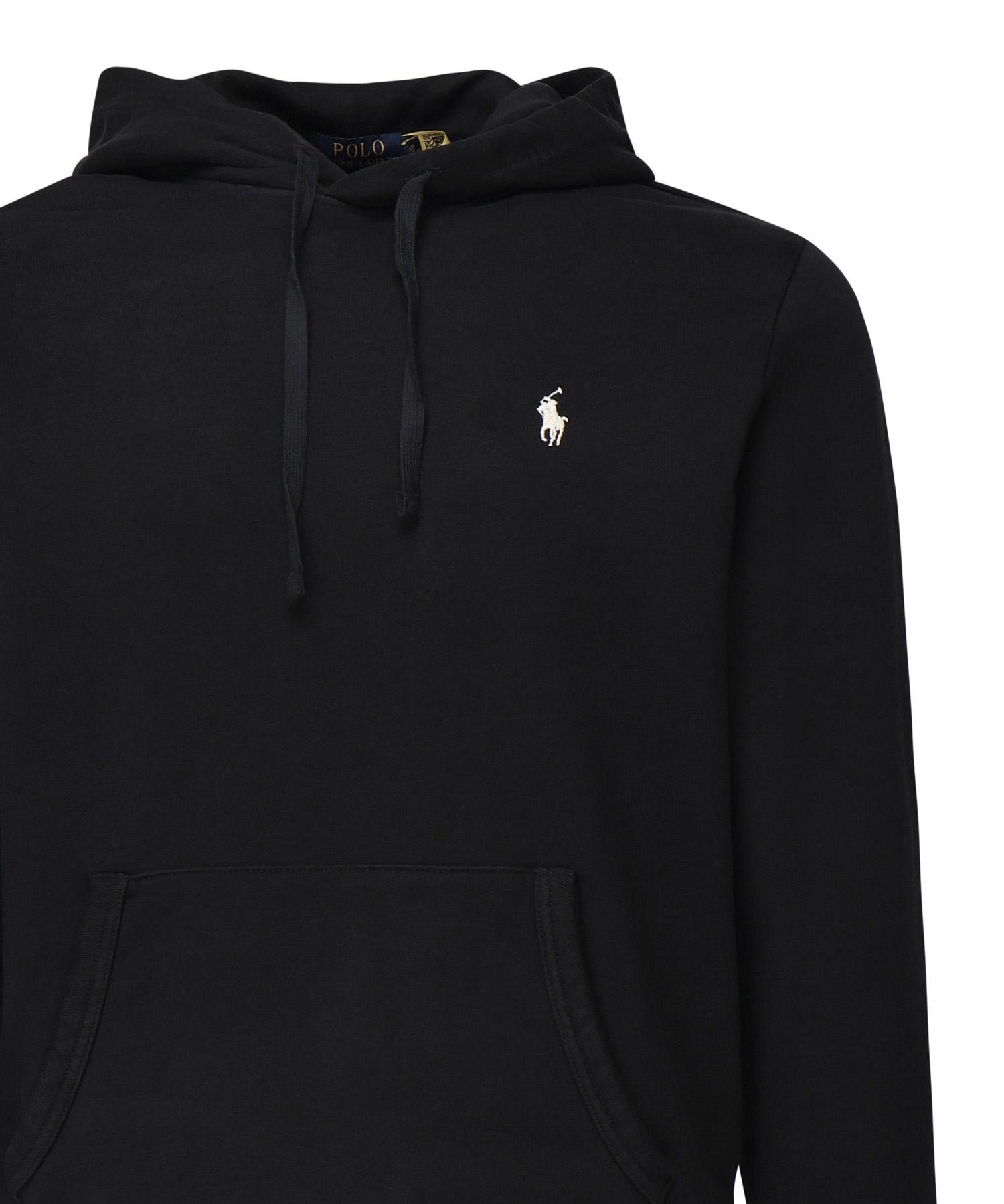 Felpa in cotone con logo 710916690 025 POLO RALPH LAUREN 
