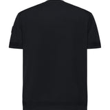 T-shirt in maglia di cotone e seta<BR/> K10919C00011 M6329742 MONCLER 