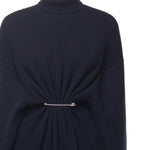 Mini abito Pinched in maglia di lana e cotone 850028 T17594140 BALENCIAGA 