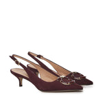 Slingback Gancini in pelle 01K533 785114001 FERRAGAMO 