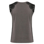 Canotta in jersey con logo 106562 A383L64 PINKO 