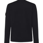Maglione in cotone e nylon con logo<BR/> L1S155100052 S00B0V0029 STONE ISLAND 