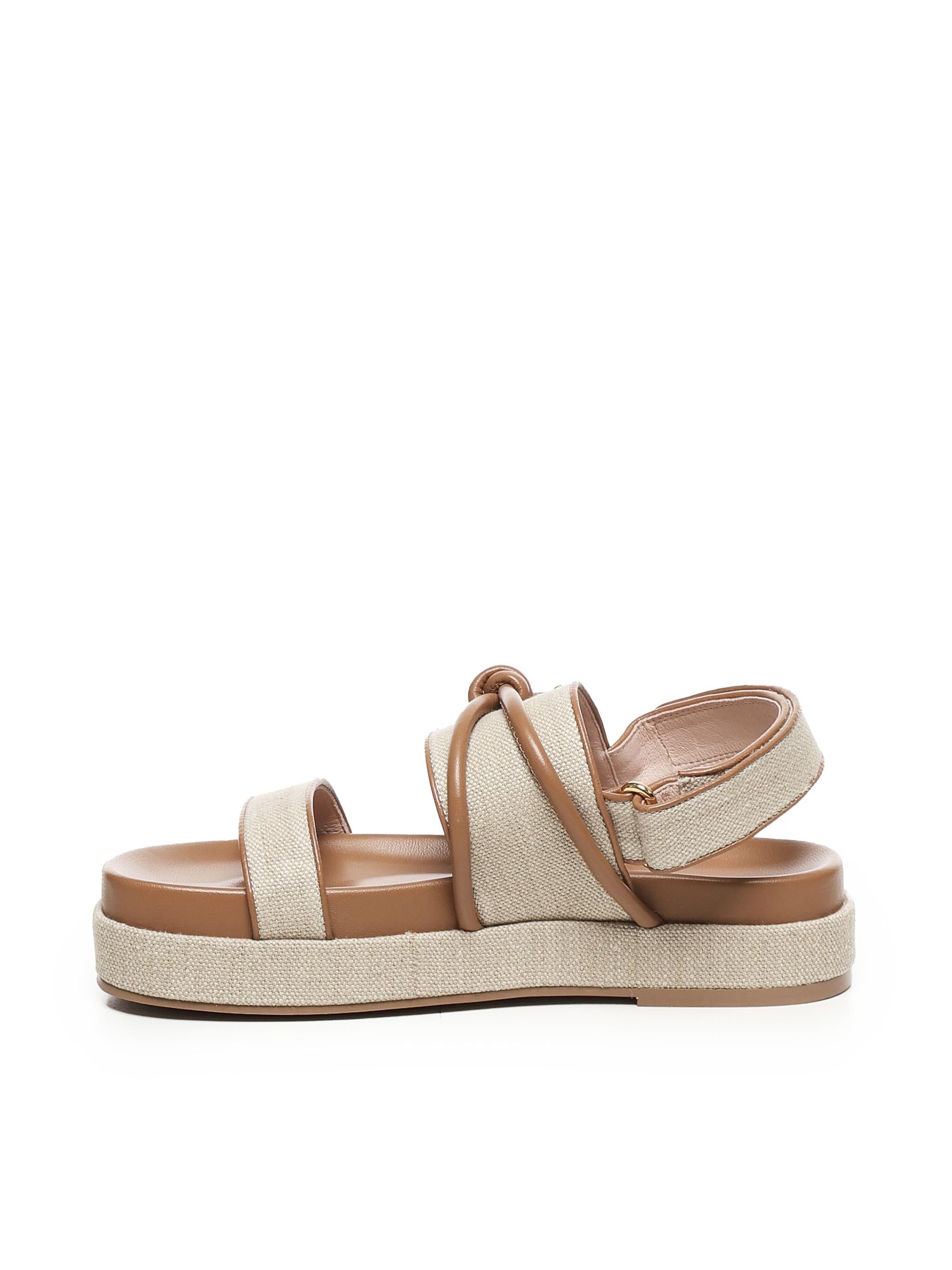 Sandali Platform Carmy Canvas E4SGI180101 552 COCCINELLE 