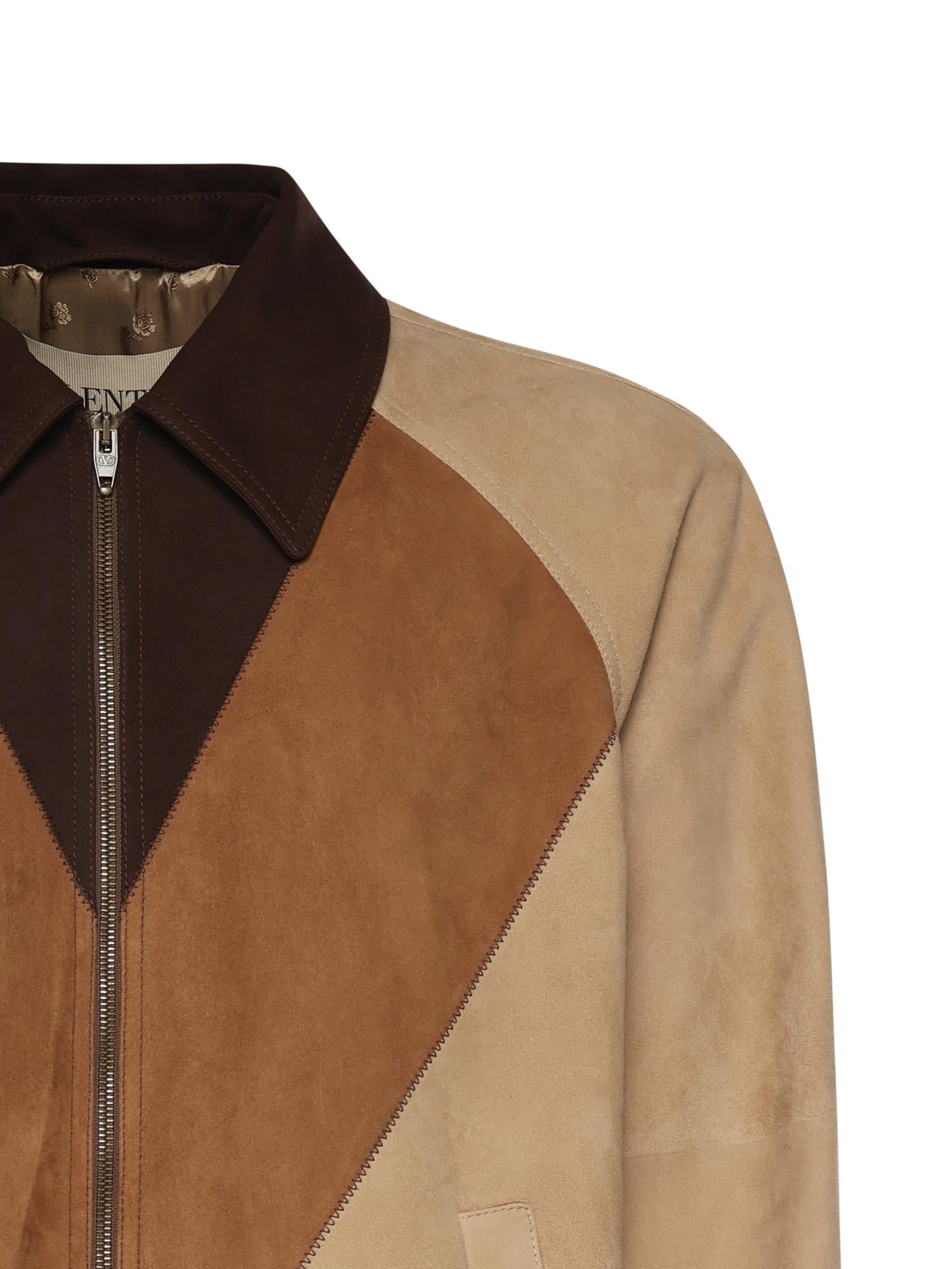 Giubbotto in suede 8V3NB00V B8JD8X VALENTINO GARAVANI 