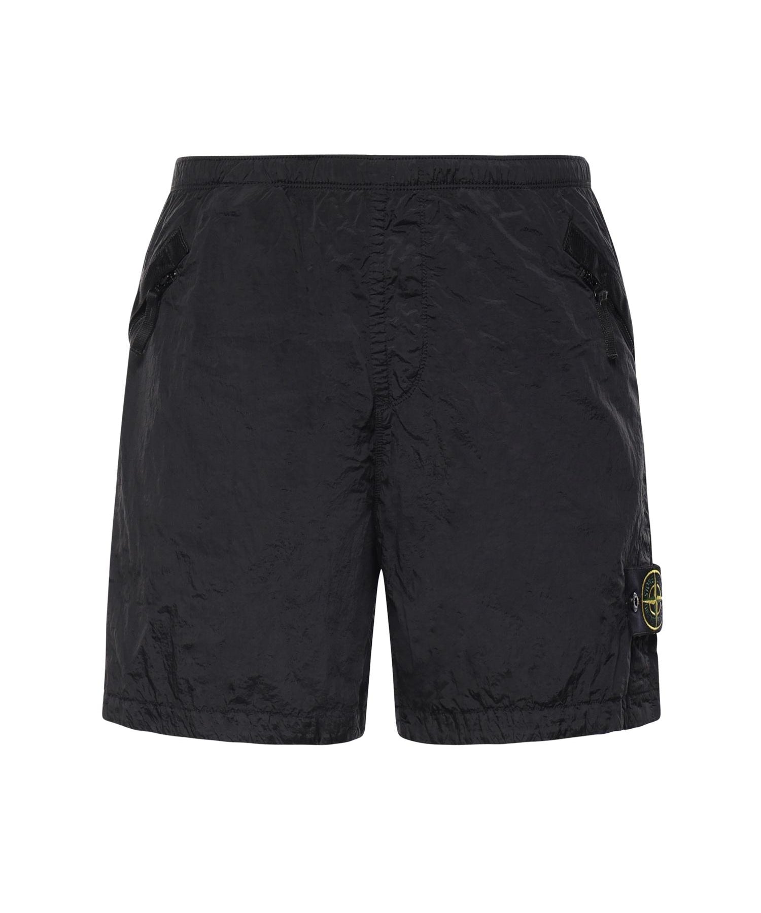 Shorts in nylon metal con logo L1S15L100008 S0019V0029 STONE ISLAND 