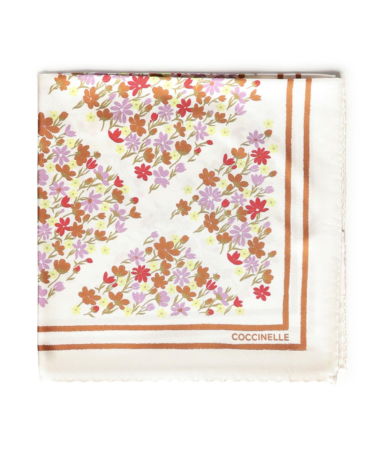 Foulard in seta con stampa E7UYE390101 M18 COCCINELLE 