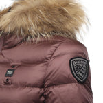 Piumino a righe Arcadia 25WBLDC03099 A0604750ALT BLAUER 