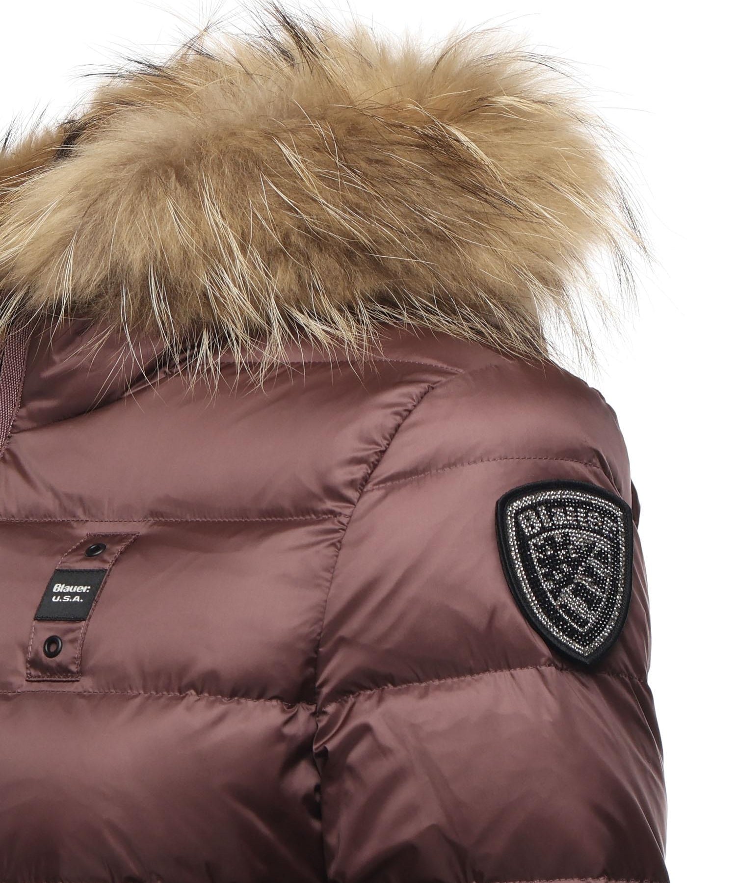 Piumino a righe Arcadia 25WBLDC03099 A0604750ALT BLAUER 