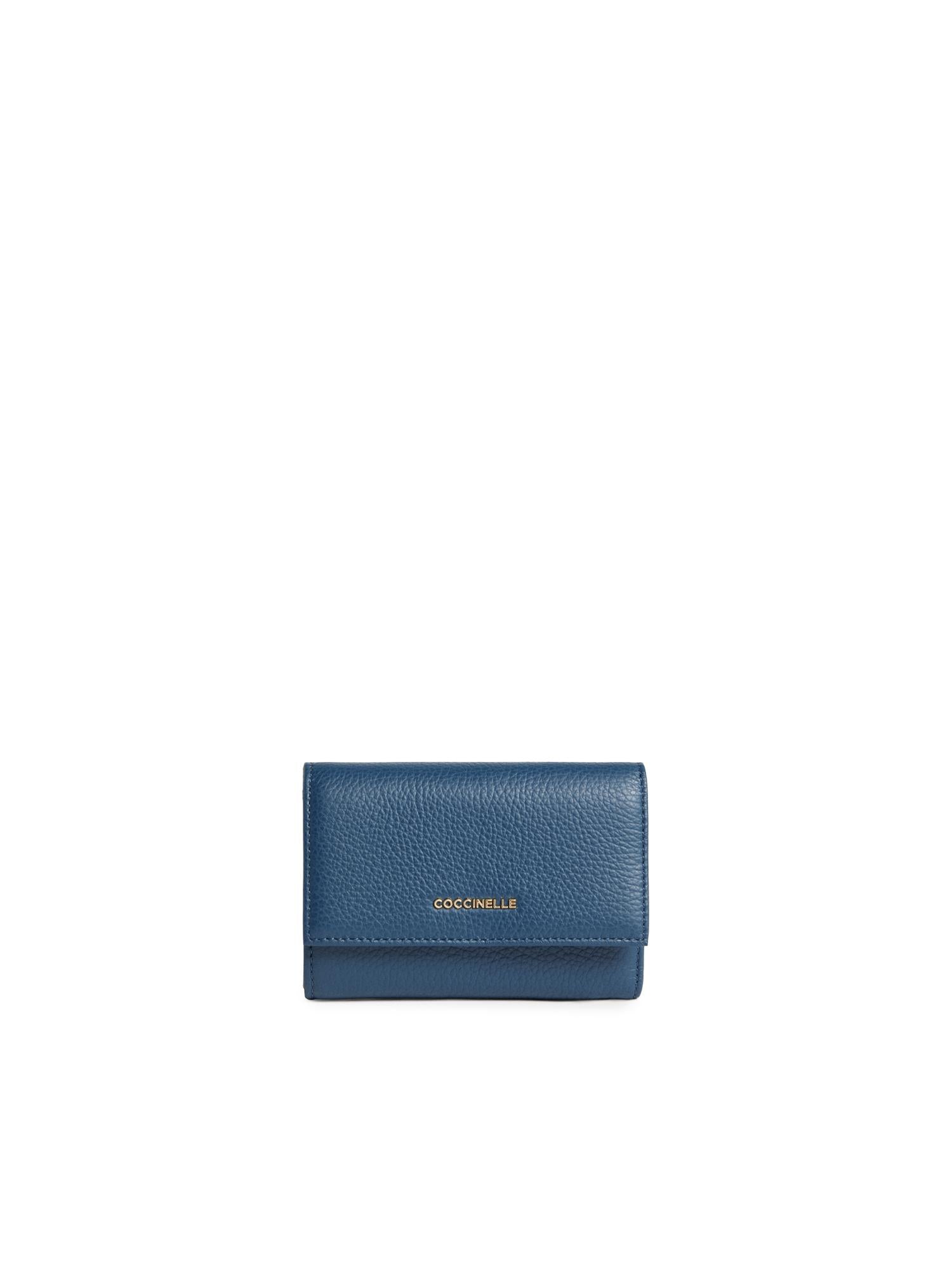Portafoglio Metallic medium in pelle E2MW5116601 B27 COCCINELLE 