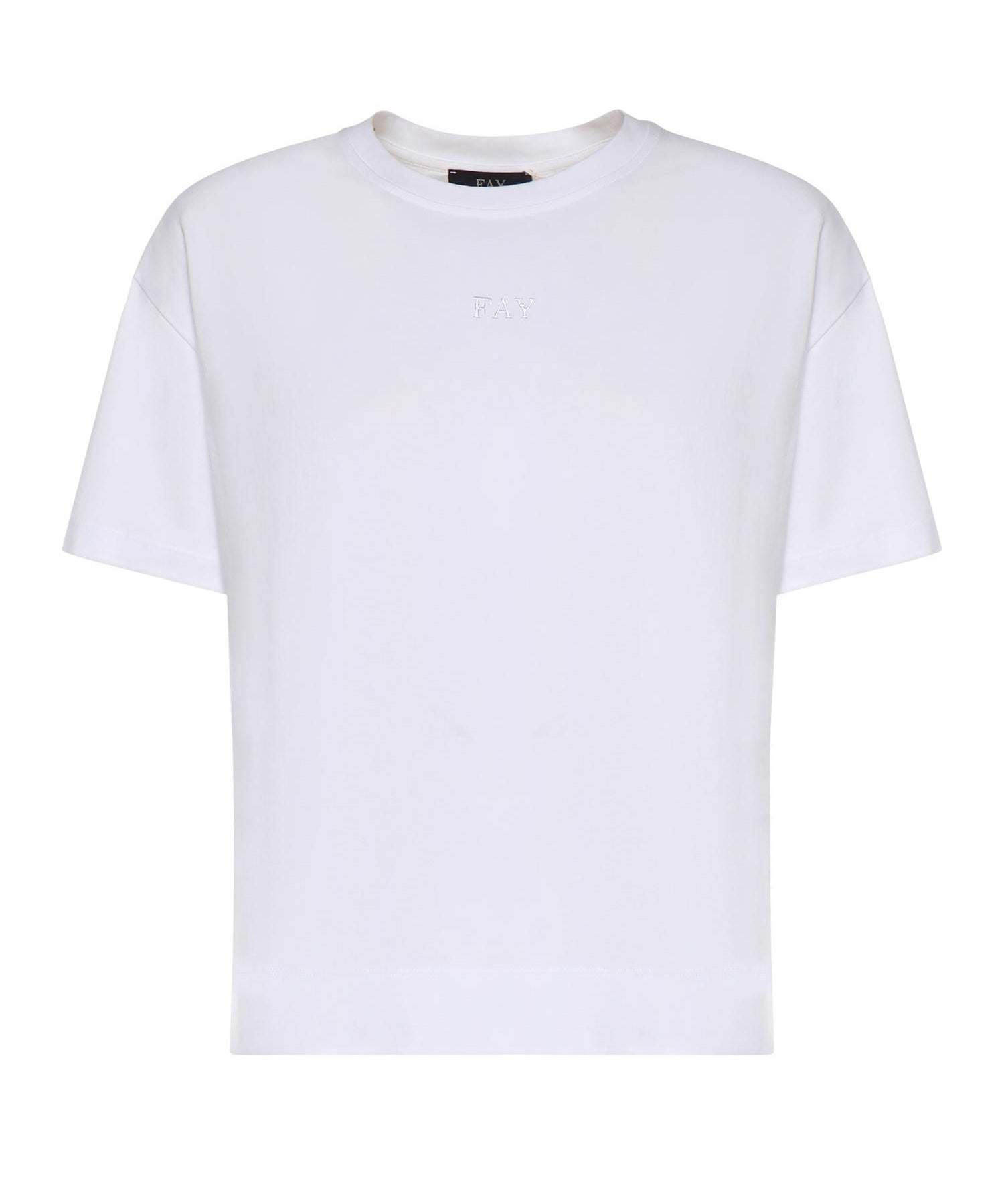 T-shirt in cotone NPWB2526610ZEM B001 FAY 