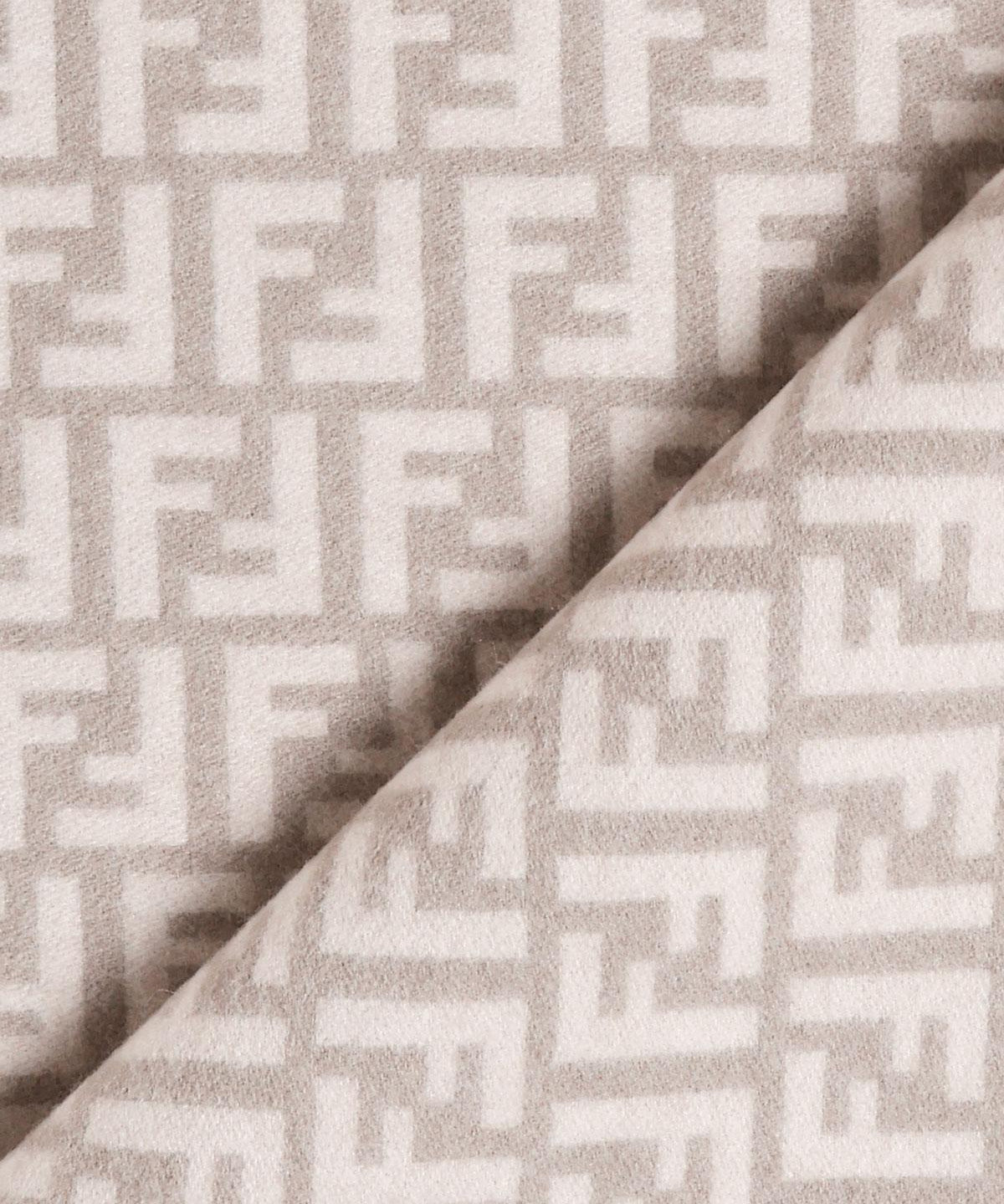 Sciarpa in lana e cashmere FF Jacquard FXT113 AQCWF0QD3 FENDI 