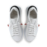 Sneakers Raptor 1 in pelle<BR/> RAPTOR1 NAPPAWHITE GIULIANO GALIANO 