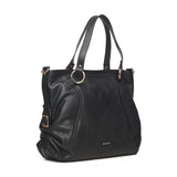 Borsa shopper Weave in pelle BIBP9E601 NERO BIASIA 