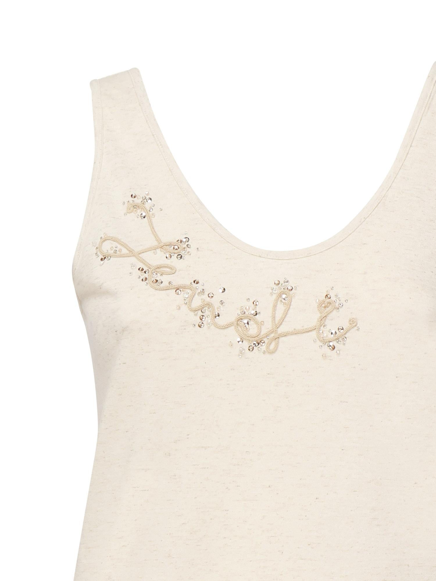 Top con ricamo logo FS9735 ASMHF1SAZ FENDI 