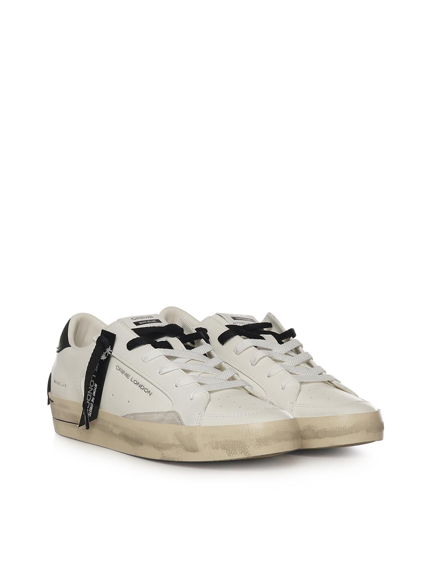 Sneaker Sk8 Deluxe 17100PP6B WHITE CRIME LONDON 