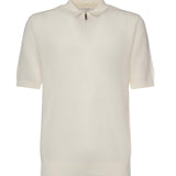 Polo con zip in cotone M76MAGM90MAG0M008 01 ELEVENTY 
