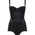 Body intimo a balconcino in seta con pizzo O9A05T ONO13N0000 DOLCE & GABBANA 