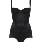 Body intimo a balconcino in seta con pizzo O9A05T ONO13N0000 DOLCE & GABBANA 