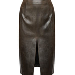 Claudia leather skirt 25FWNGN-0009 VINTAGE NINEMINUTES 