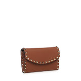 Portafoglio Rockstud in pelle con catena 7W2P0AR6 VSHHG5 VALENTINO GARAVANI 