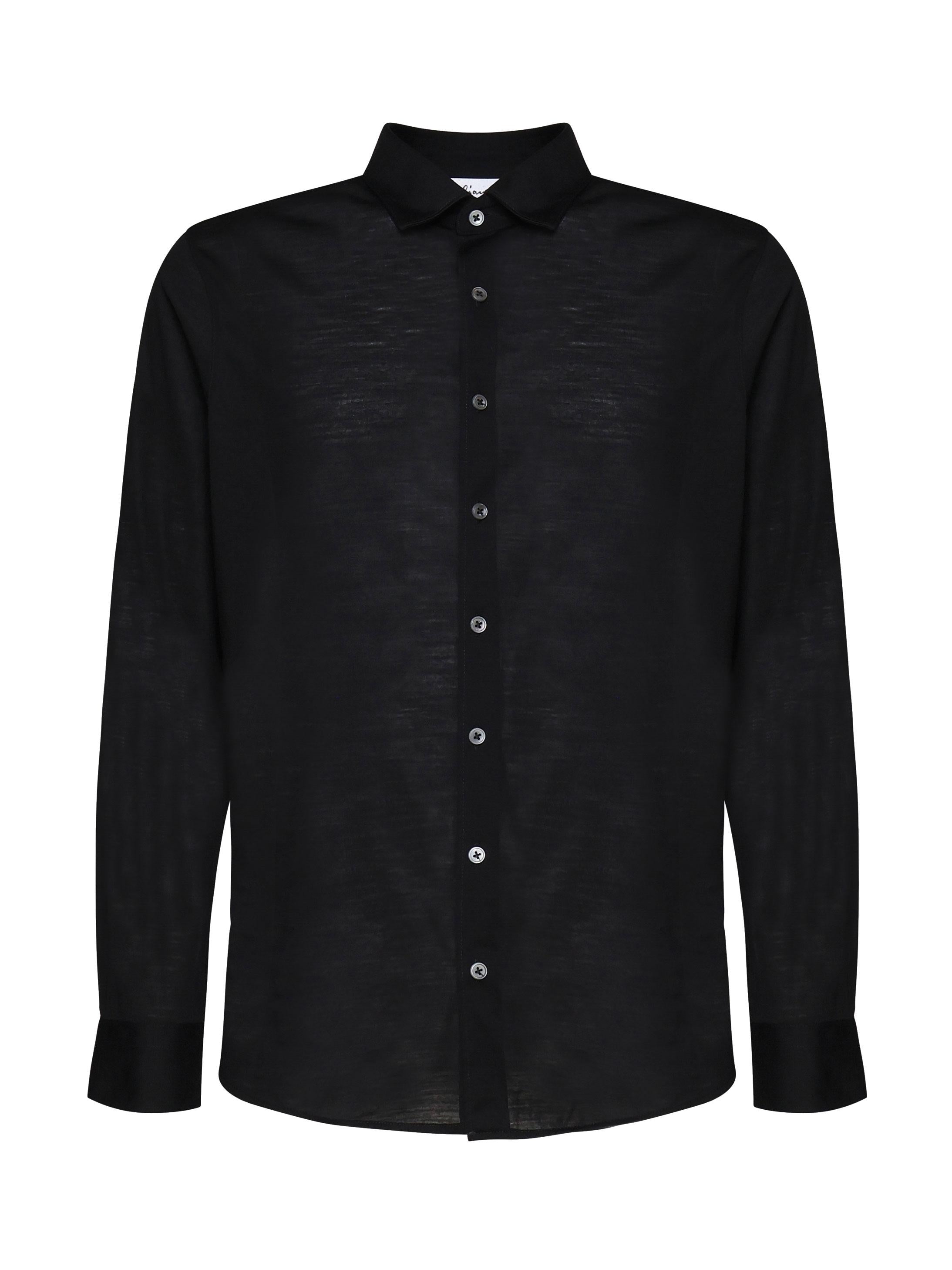 Polo camicia in lana vergine 68001 60122099 GALIANO 