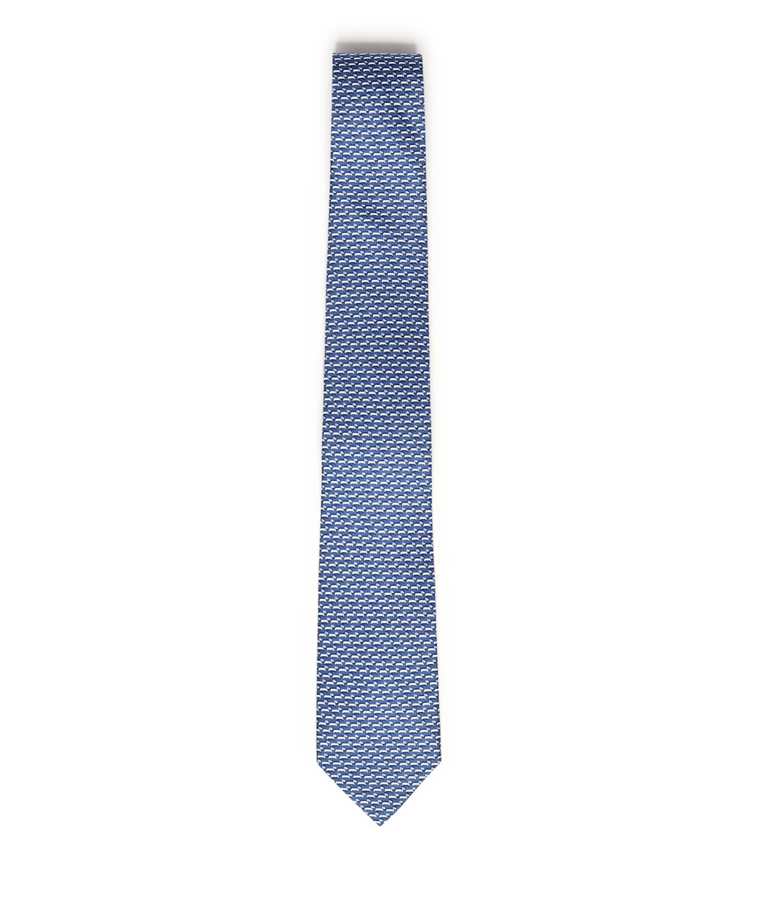 Cravatta in seta con stampa 351311 788886003 FERRAGAMO 