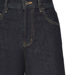 Jeans barrel in denim PF25827P BL SELF-PORTRAIT 