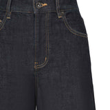 Jeans barrel in denim PF25827P BL SELF-PORTRAIT 