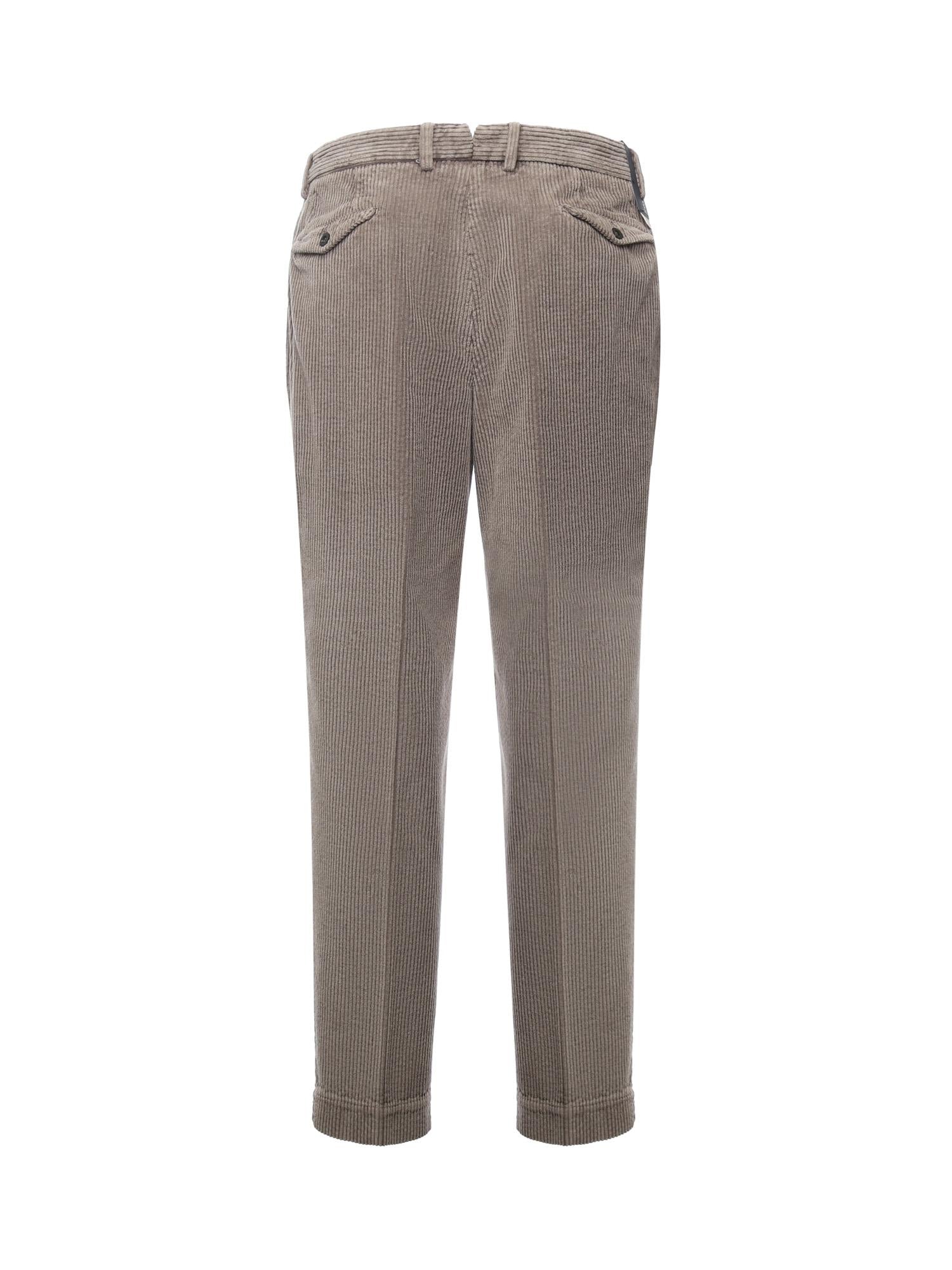 Pantalone sartoriale in velluto DS3421 51 SANTANIELLO 